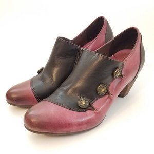 L'ARTISTE Spring Step Black Pink GREENTEA Bootie